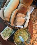 Tapenade de aceitunas verdes (sin anchoas)