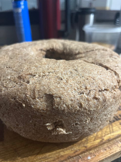 Una foto de Pan con harina integral