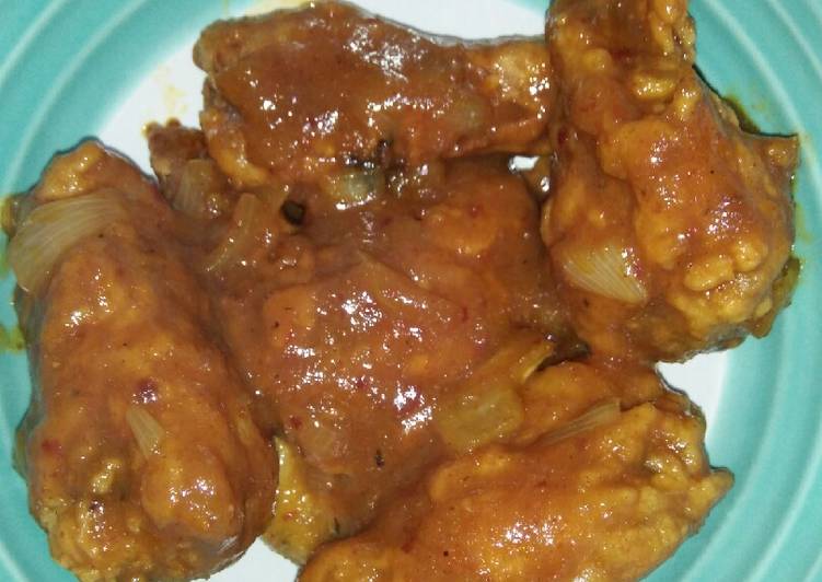 Wings saus steak pedas