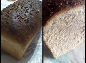Una foto de Receta: Pan Lactal Integral