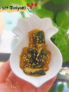 Hình của món Lươn sốt Teriyaki.
