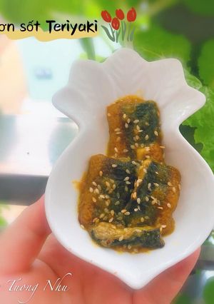 Hình của món Lươn sốt Teriyaki.