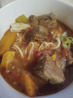 A picture of Instant Pot Chinese Beef soup.