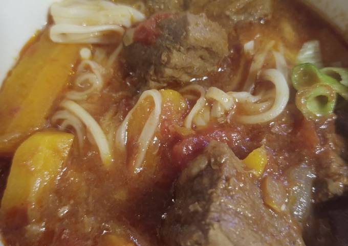 Easiest Way to Prepare Homemade Instant Pot Chinese Beef soup