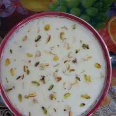 Rice flour kheer A picture of Rice flour kheer.