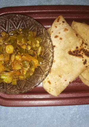 A picture of Beans winter special sabji.