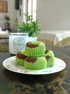 Foto resep Bolu Pandan Ketan