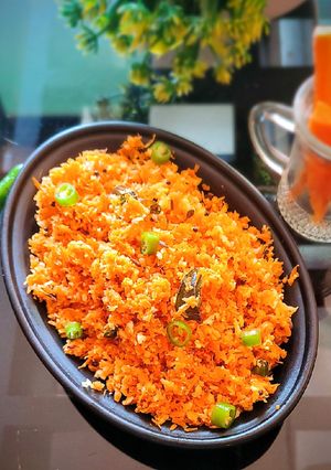 A picture of Carrot stir fry.
