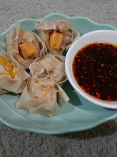 Foto resep Dimsum Ayam Saus Chilli oil