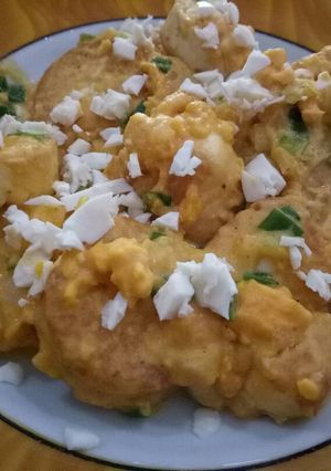 Foto resep Tofu Telur Asin
