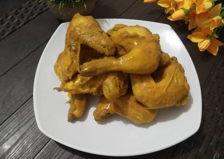 Resep !GURIH Resep Ayam Ungkep Bumbu Kuning Buat Stock (Tinggal Goreng) resep masakan rumahan yummy app