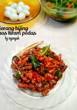 Foto resep Kerang kijing saos tiram pedas