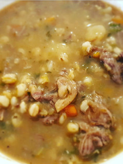 A picture of Beef and Vegetable Soup.