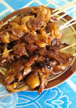 Foto resep Sate jamur tiram