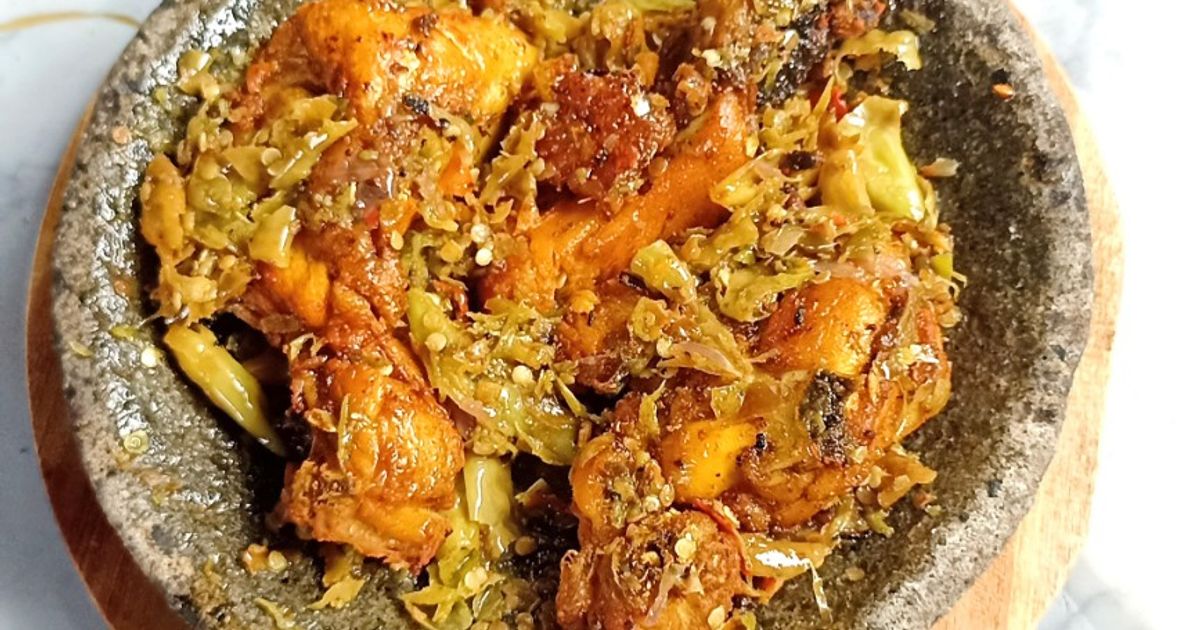 Sambel Rawit Ayam Geprek