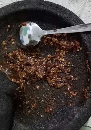 Foto resep Sambel terasi jeruk limau