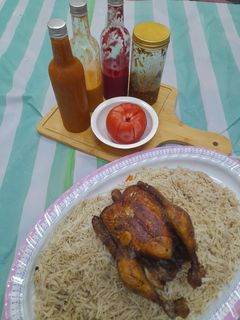 صورة لوصفة مكبوس دجاج 😋🐔