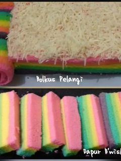 Foto resep Bolu Kukus Pelangi