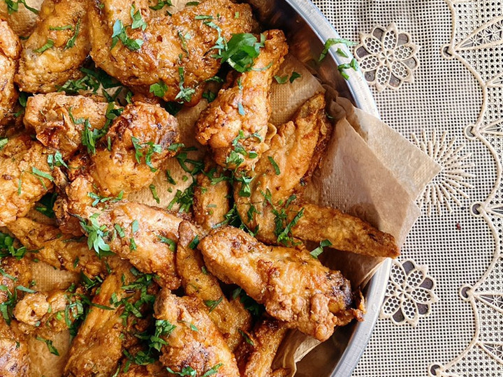 Resep Chicken wings lemon herbs butter pepper yang Lezat Sekali