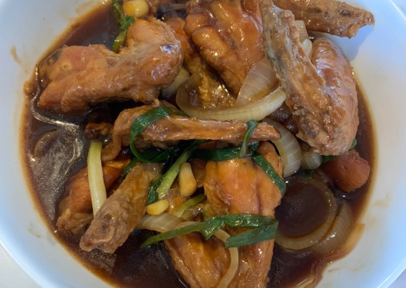 Ayam Goreng Saus Inggris