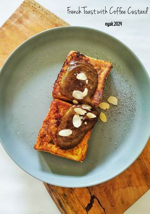 Foto resep French Toast with Coffee Custard