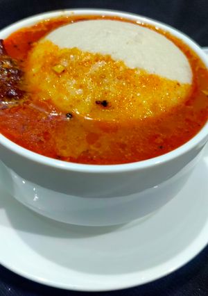 A picture of Sambhar (authentic style).