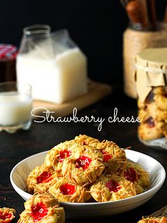 Foto resep Strawberry thumbprint cookies