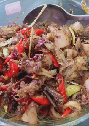 Foto resep Sambal goreng cumi asin