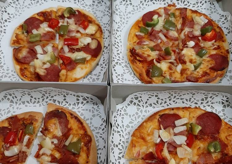 Cara membuat Pizza yang lezat dan Mudah Dibuat