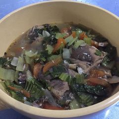 A picture of Mackerel Ala Pakchoi.