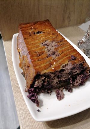 Une photo de Cake aux mûres 🍇