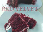 Gambar cake red velvet lumer