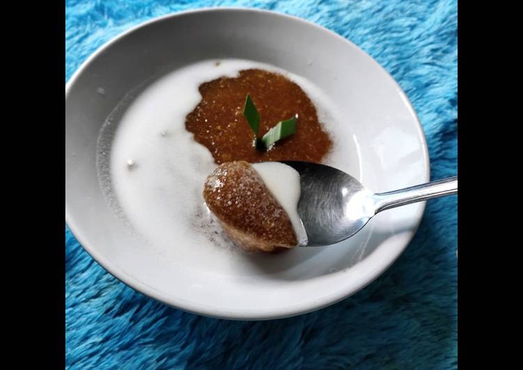 makanan Bubur singkong simpel Jadi, Bisa Manjain Lidah