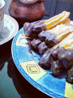 Foto resep Churros keju renyah lembuuuut di dalam ala mama nadyne