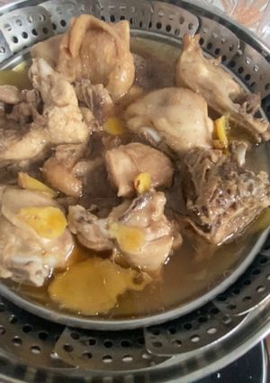 Foto resep Ayam Kukus Jahe