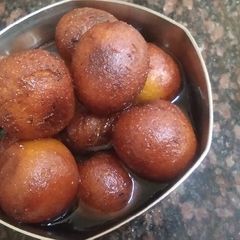 A picture of Vrat wale gulab jamun.