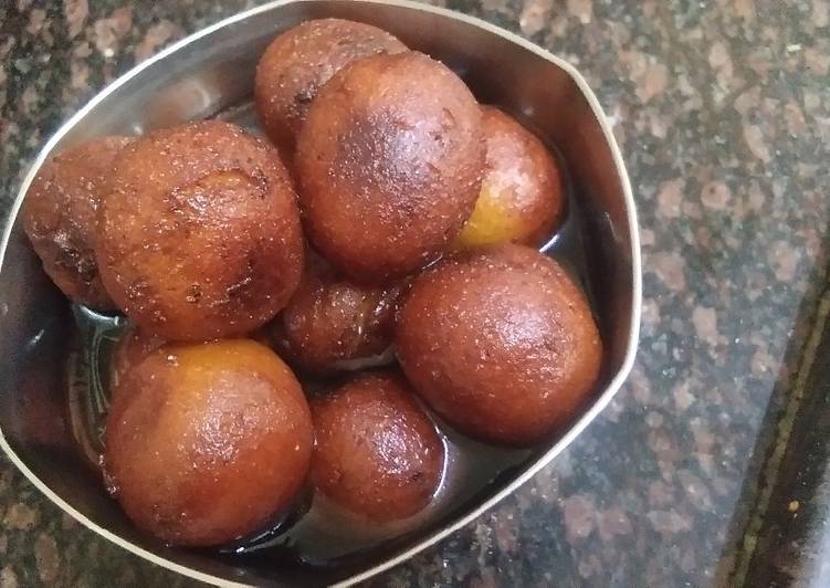 Steps to Prepare Homemade Vrat wale gulab jamun