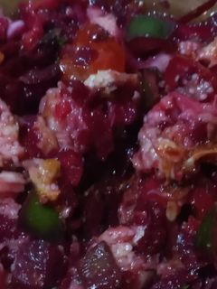 صورة لوصفة سلطة 🥗 باذنجان مشوي بالبنجر