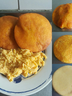 Una foto de Deliciosas arepas de huevo