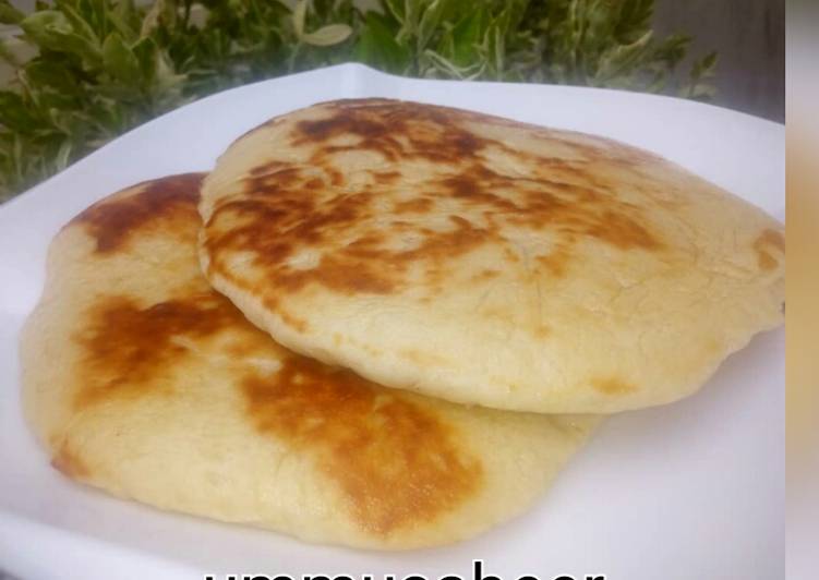 Recipe of Quick Eggless butter naan bread
