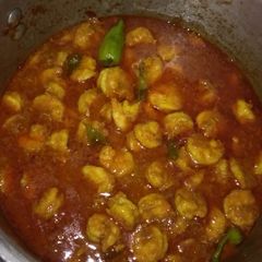 A picture of CREAMY Prawns CuRRY.