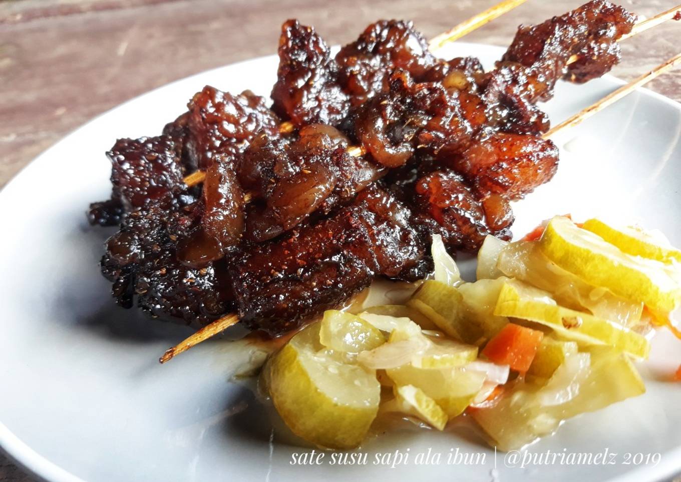 Sate susu sapi ala ibun