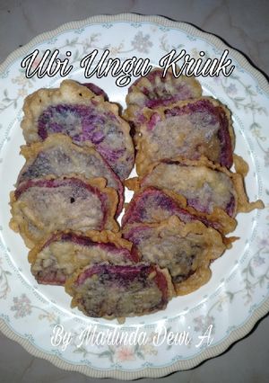Foto resep 7) Ubi Ungu Kriuk