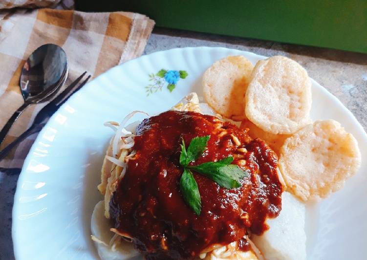 Tahu Lontong (tanpa petis)