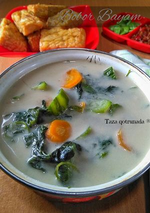 Foto resep Bobor Bayam