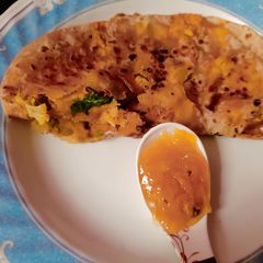 Crispy ghobi paratha A picture of Crispy ghobi paratha.