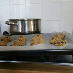 A picture of Choc chip cookies.