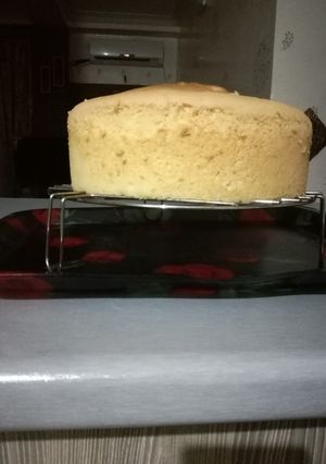 عکسی از دستور کیک پایه اسفنجی