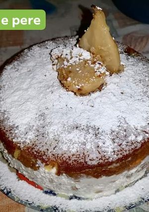 Foto di Torta ricotta e pere