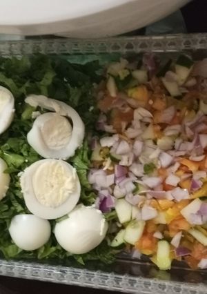 A picture of The salad.
